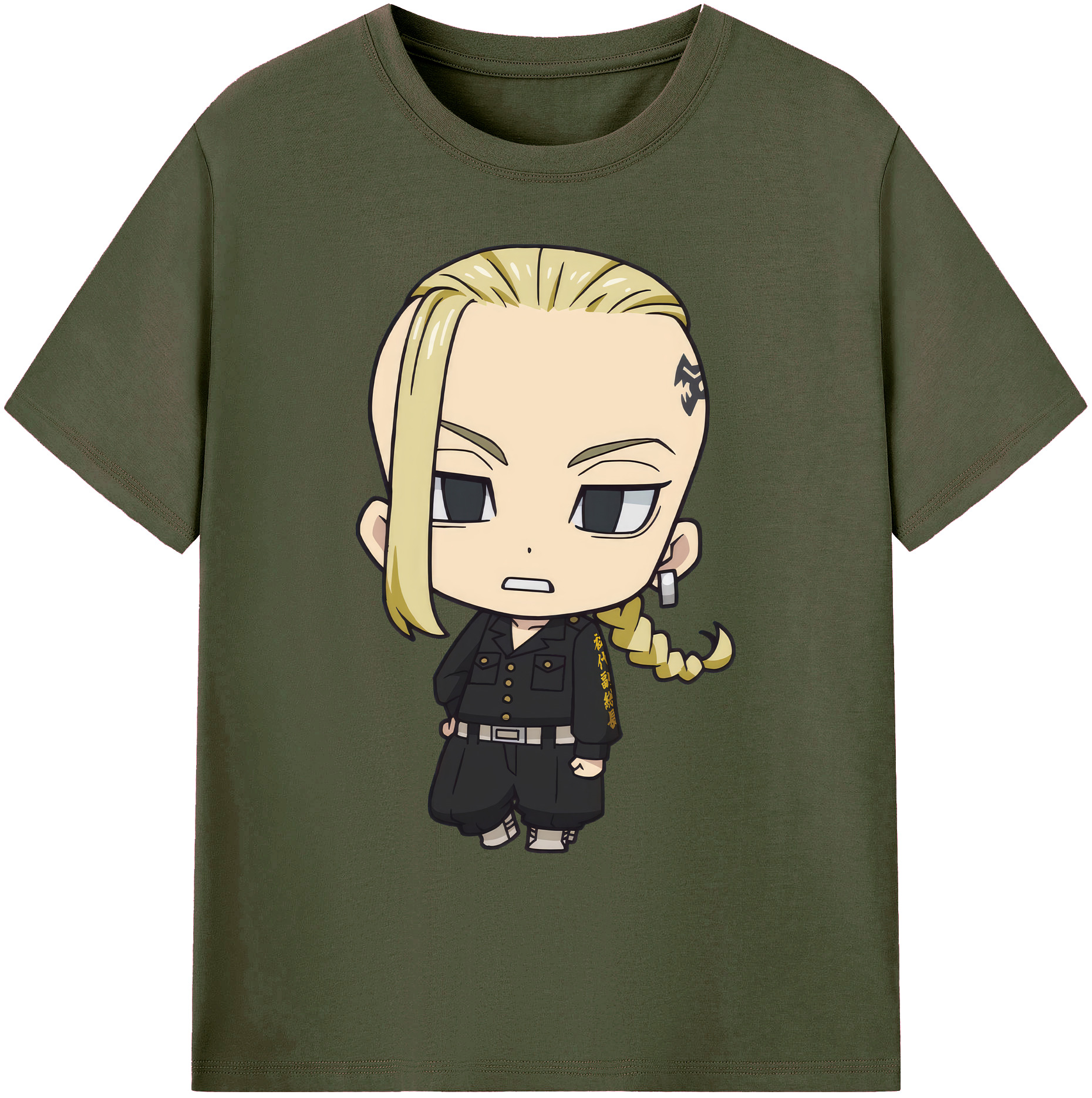 （画像用） 東京リベンジャーズ Tokyo Revengers 綿100％ メンズ半袖Tシャツ｜肌触りやわらか＆通気性